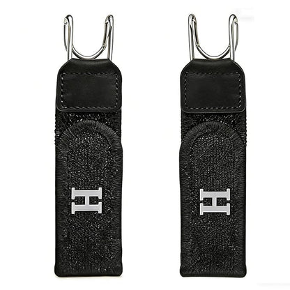 GUSTAVE® Buckleless Belt Hook Tactical Metal Hook Elastic Belt Unisex Buckle-Less Invisible Waist Belts for Work & Edc